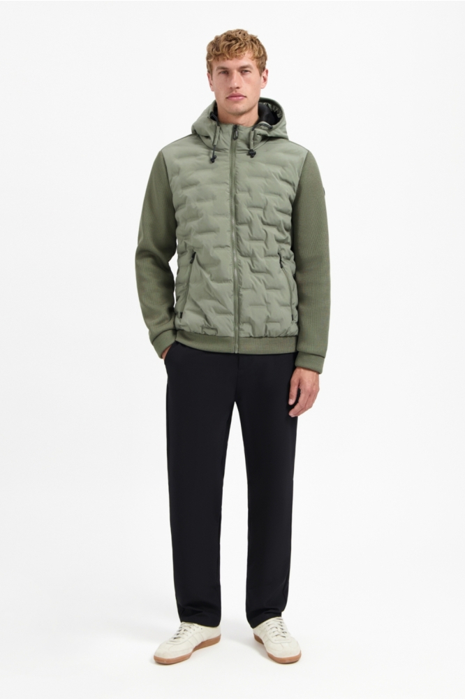 NO-EXCESS groene heren jas | Model