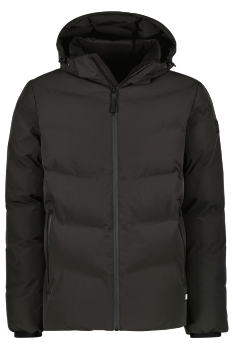 Cars zwarte heren jas | Vooraanzicht