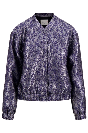 Zusss Blazer JACQUARD GLANS JASJE 0310 033 NIGHT BLUE