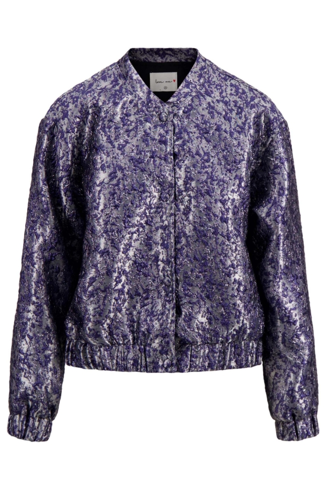 Zusss blauwe dames blazer | Vooraanzicht