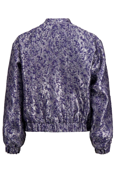 Zusss blauwe dames jas | Achteraanzicht