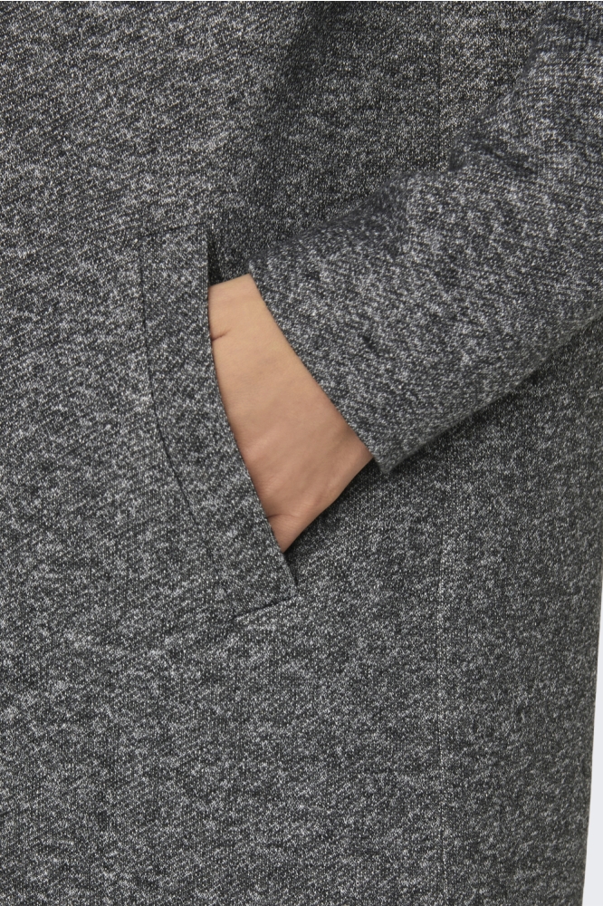 Only grijze dames jas | Close up