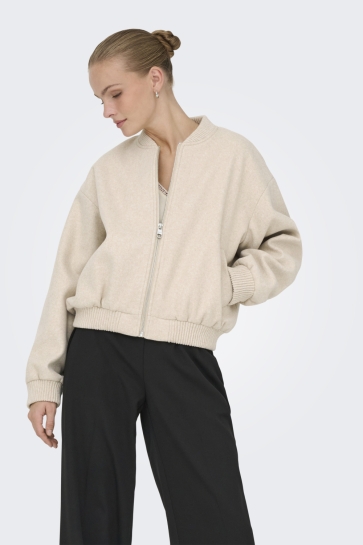Only onlelba life bomber jacket cc otw Beige