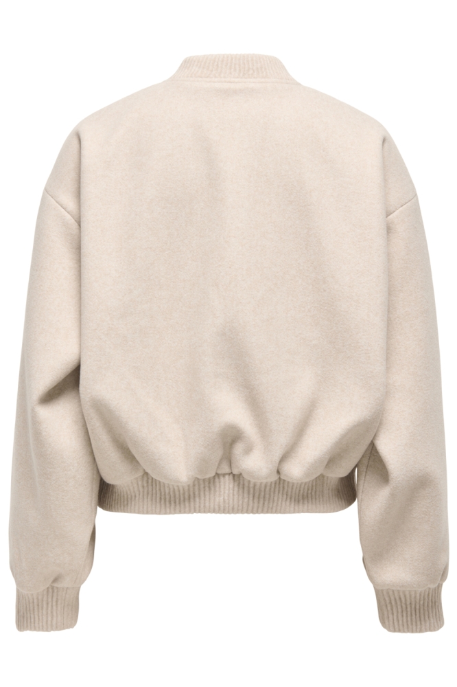 Only beige dames jas | Achteraanzicht