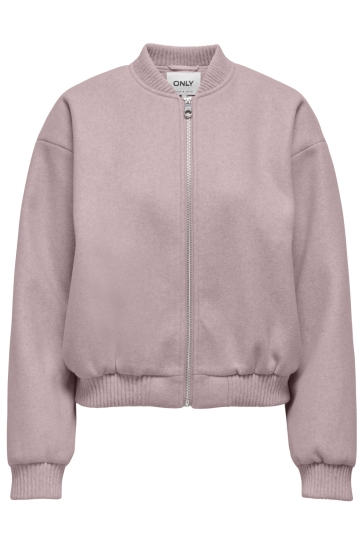 Only Jas ONLELBA LIFE BOMBER JACKET CC OTW 15360974 Burnished Lilac/Melange