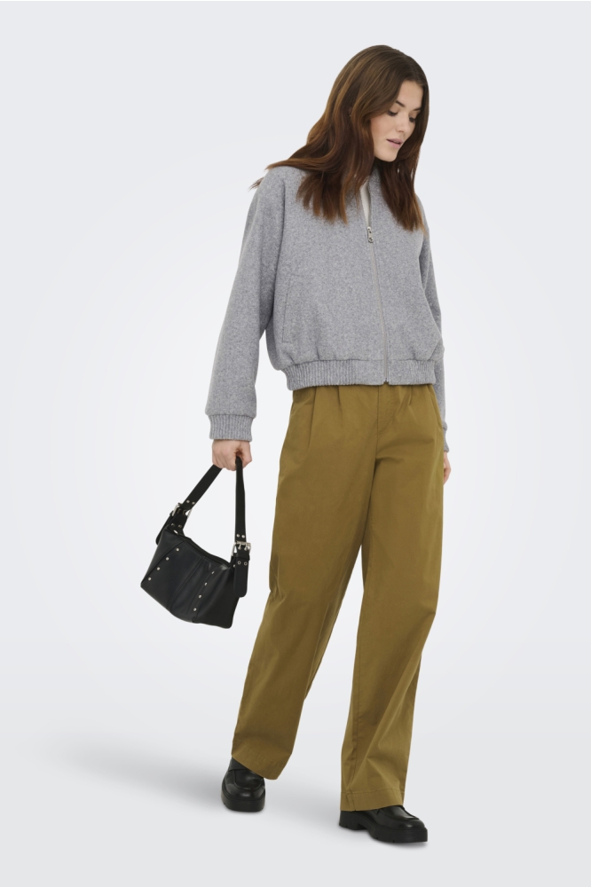 Only grijze dames vest | Model