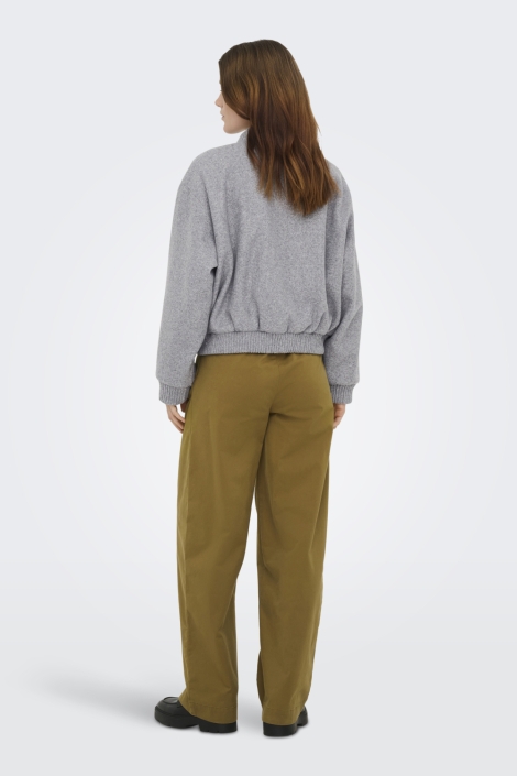 Only grijze dames vest | Model