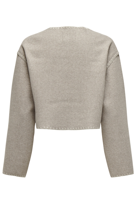 Only beige dames blazer | Achteraanzicht