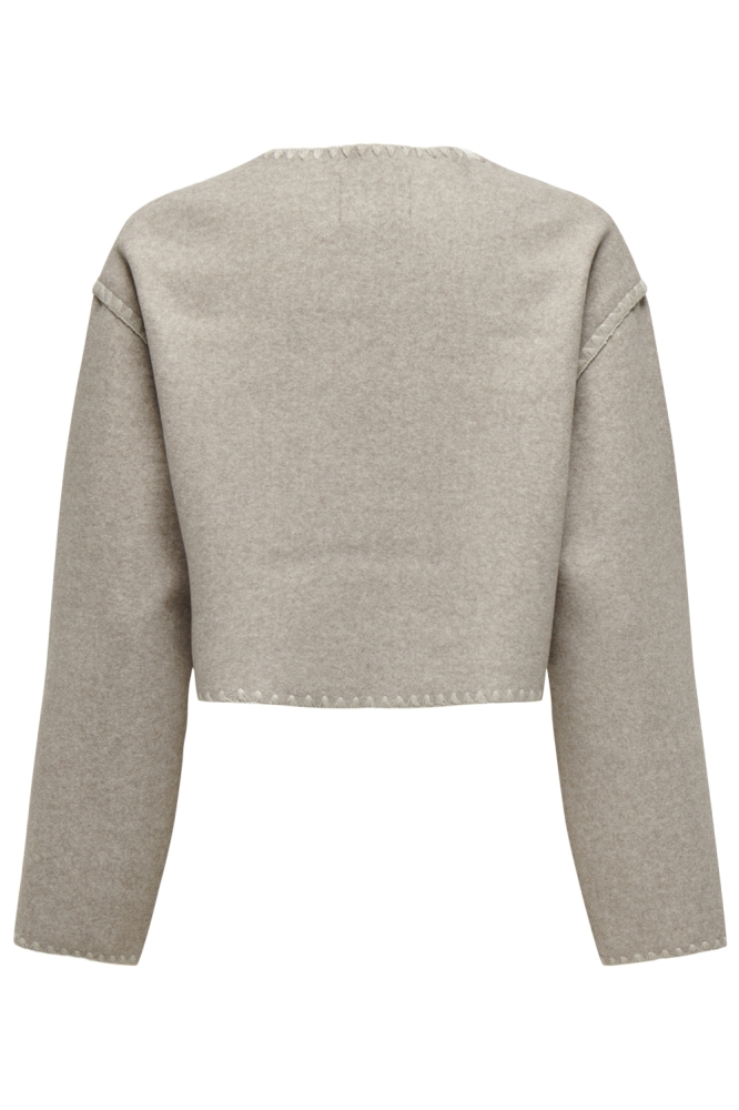 Only beige dames blazer | Achteraanzicht