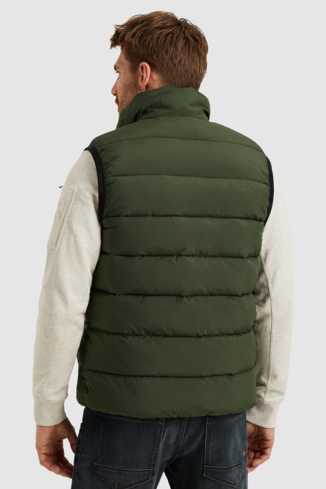 PME legend groene heren jas | Model achteraanzicht