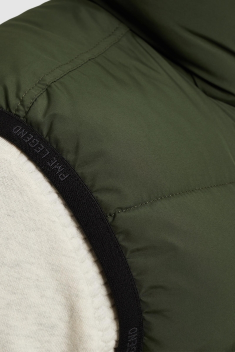 PME legend groene heren jas | Close up