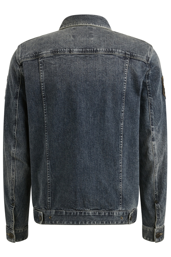 PME legend blauwe heren jas | Achteraanzicht