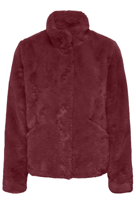 Only bordeaux dames jas | Vooraanzicht