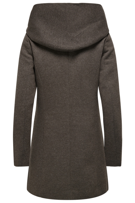 Only bruine dames jas | Achteraanzicht