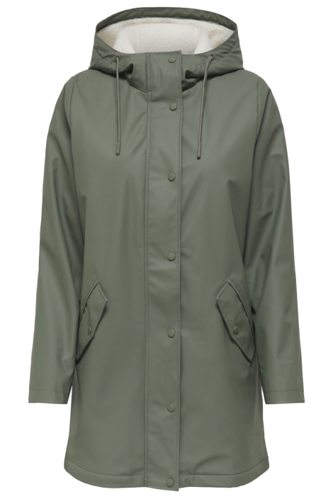 Only groene dames jas | Vooraanzicht