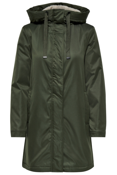 Only groene dames jas | Vooraanzicht