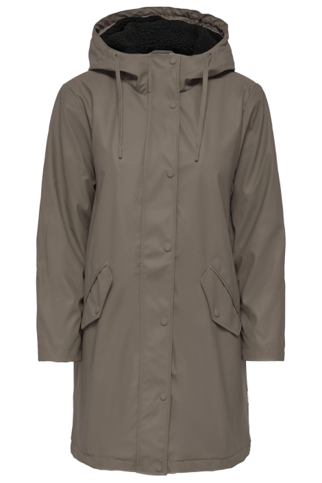 Only bruine dames jas | Vooraanzicht
