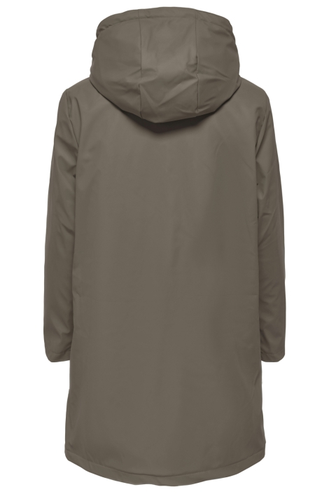 Only bruine dames jas | Achteraanzicht