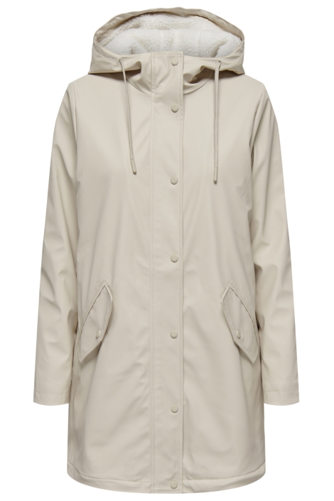 Only beige dames jas | Vooraanzicht