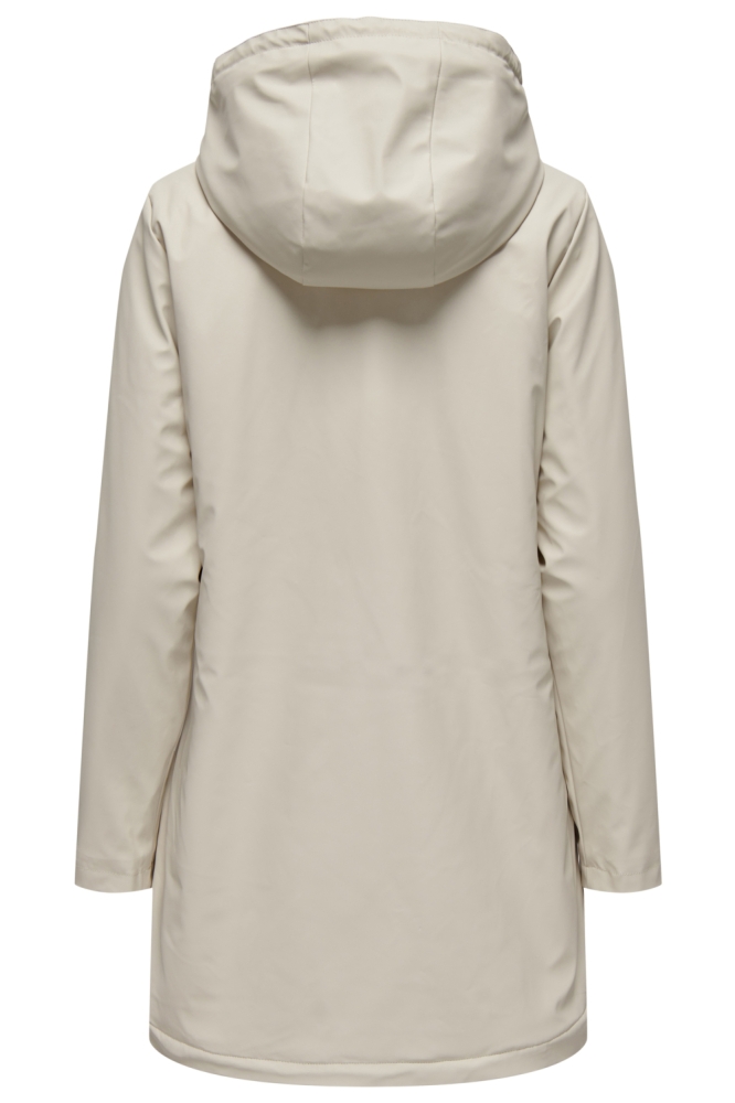 Only beige dames jas | Achteraanzicht