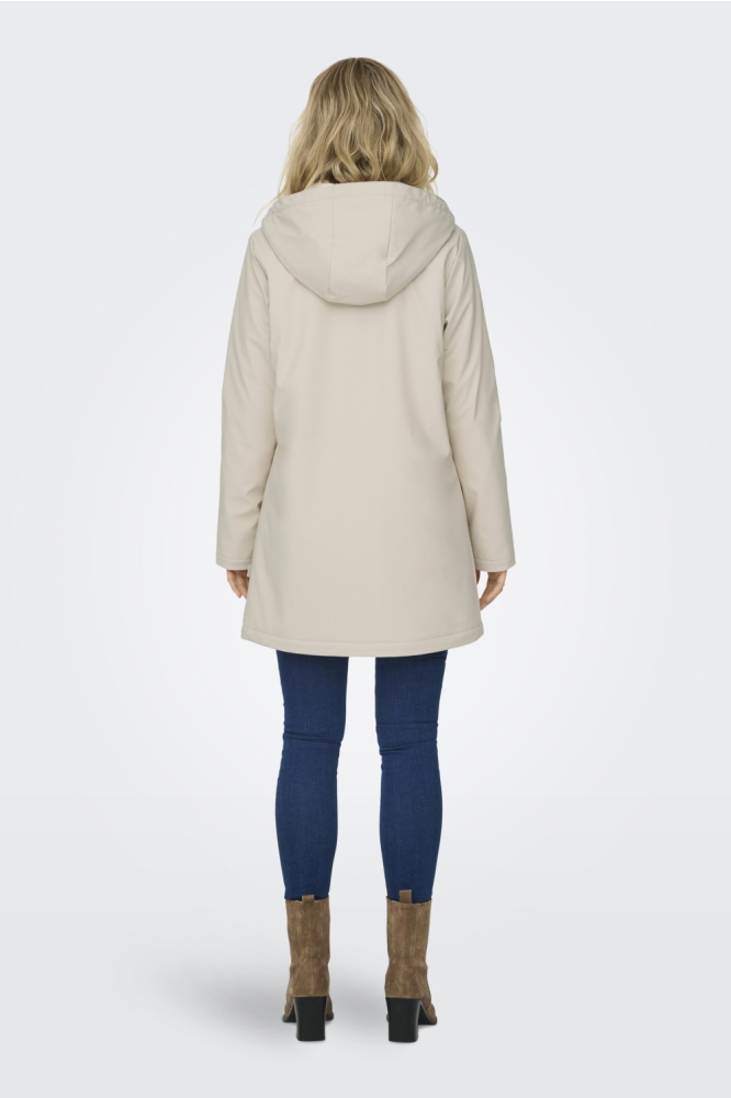 Only beige dames jas | Model