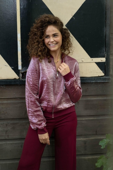 FOS Amsterdam Vest ELSIE ICE 7552 605 BORDEAUX