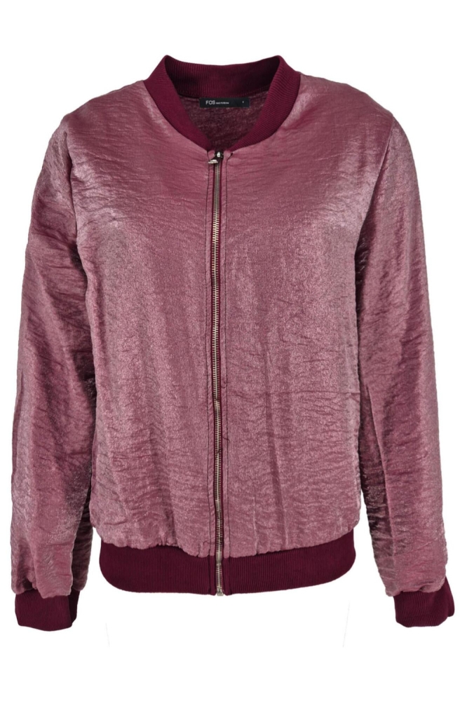 FOS Amsterdam bordeaux dames vest | Vooraanzicht