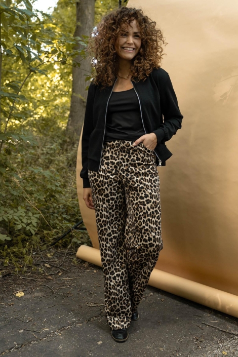 FOS Amsterdam zwarte dames vest | Sfeerbeeld, In situatie