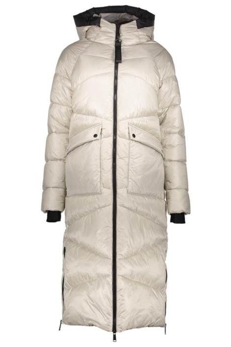 Geisha ecru dames jas | Vooraanzicht