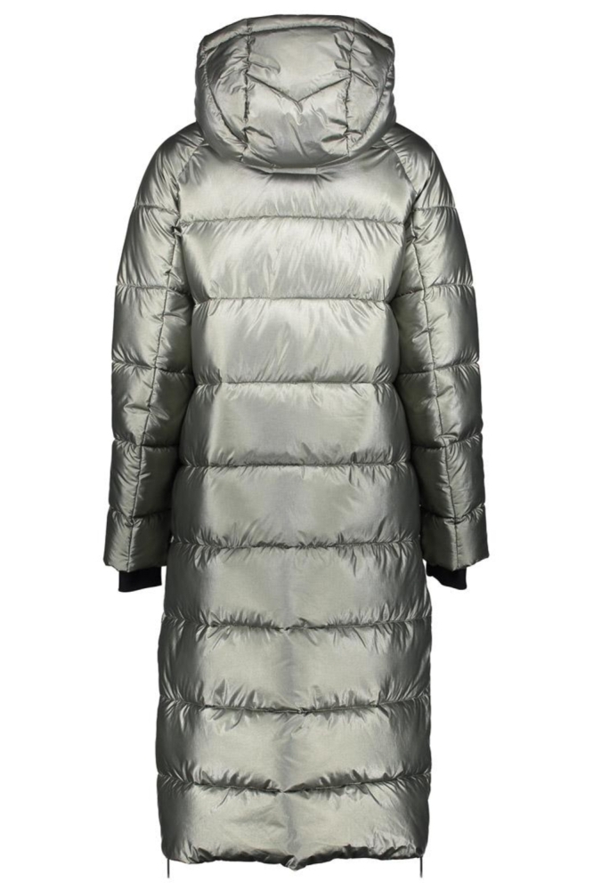 Geisha groene dames jas | Achteraanzicht