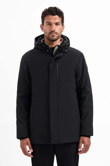 NO-EXCESS jacket long soft shell Zwart