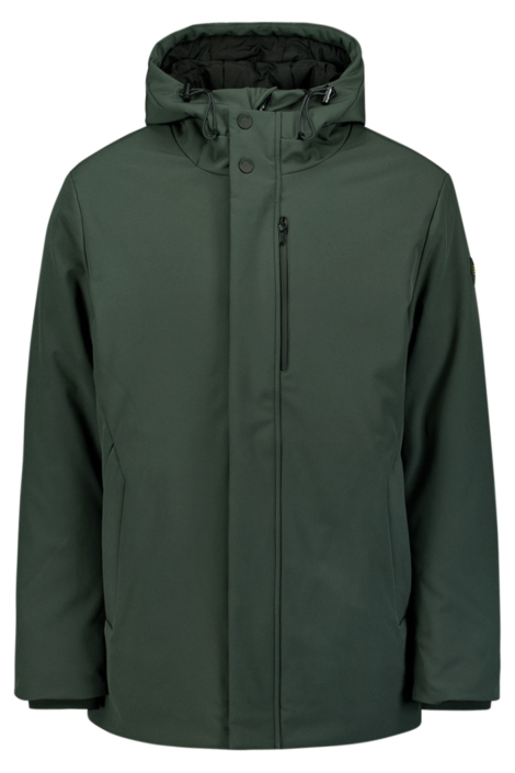 NO-EXCESS groene heren jas | Vooraanzicht