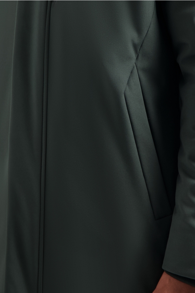 NO-EXCESS groene heren jas | Kleurstaal