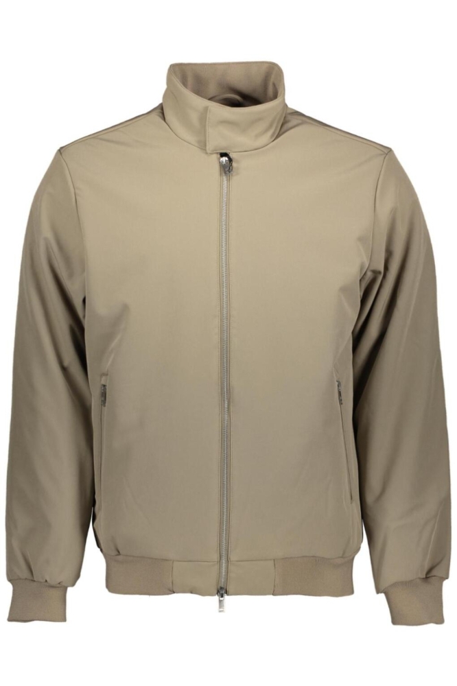 Matinique taupe heren jas | Vooraanzicht