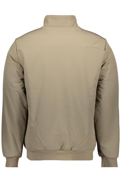 Matinique taupe heren jas | Achteraanzicht