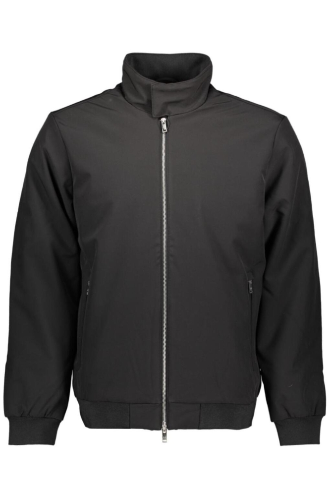 Matinique zwarte heren jas | Vooraanzicht