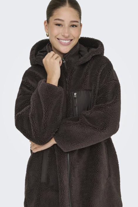 Only bruine dames jas | Close up