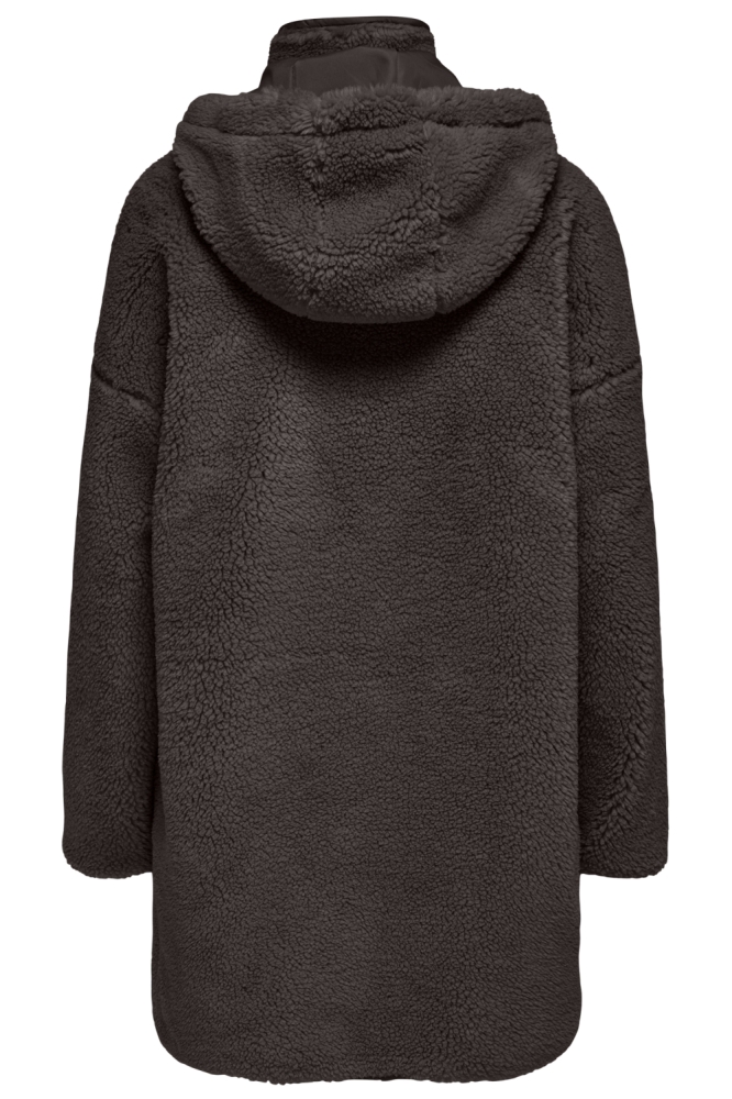 Only bruine dames jas | Achteraanzicht