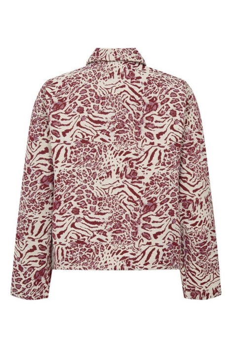 Freequent beige dames jas | Achteraanzicht