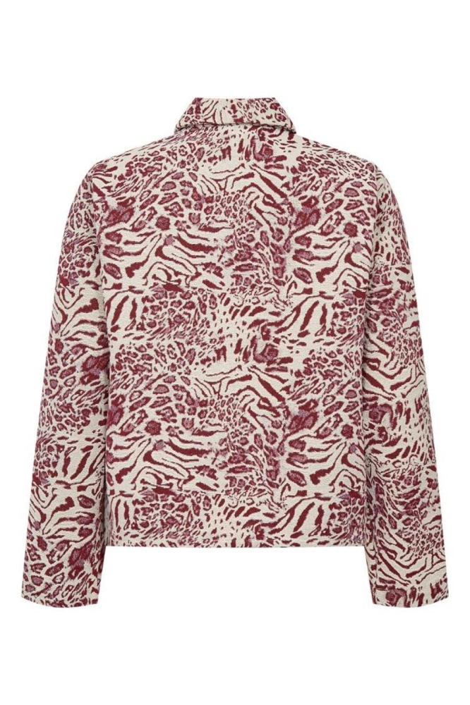 Freequent beige dames jas | Achteraanzicht