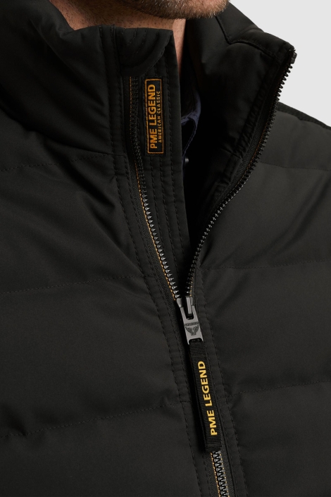 PME legend zwarte heren jas | Close up