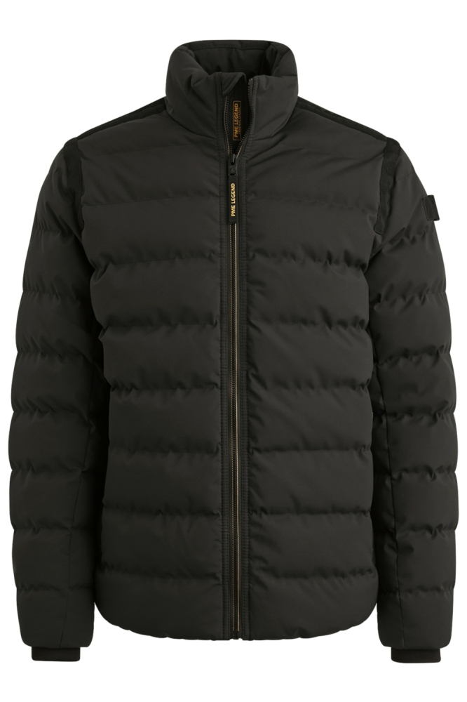 PME legend zwarte heren jas | Vooraanzicht