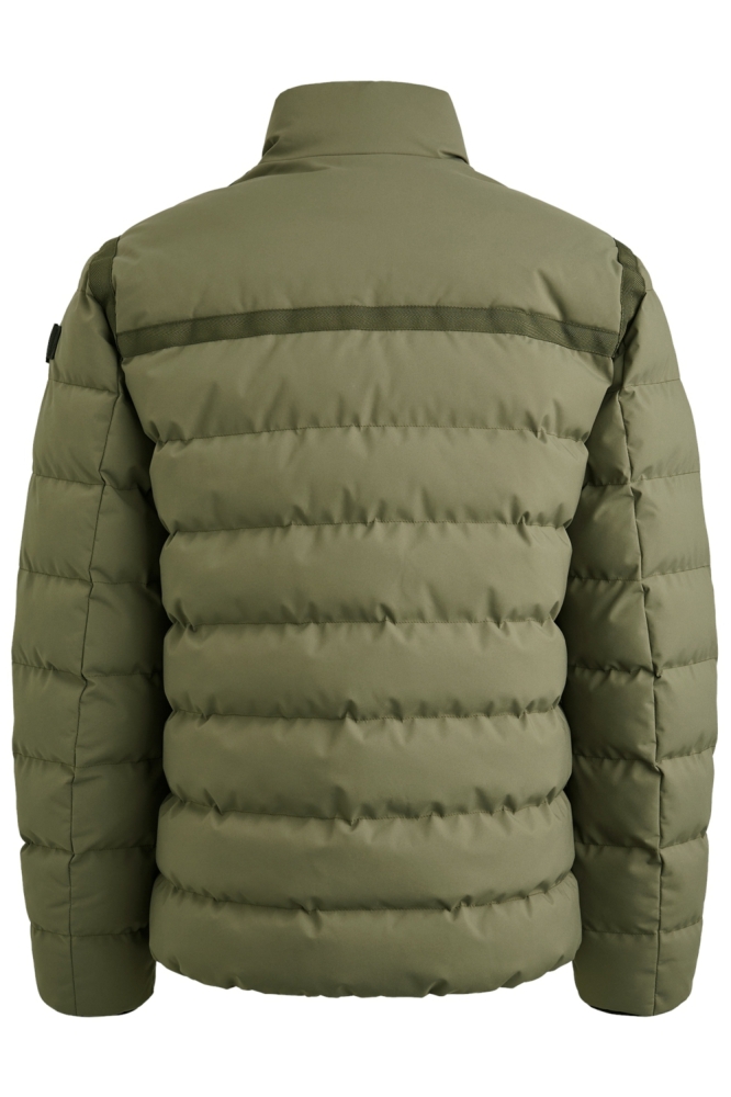 PME legend groene heren jas | Achteraanzicht