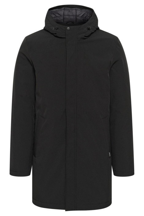 Matinique zwarte heren jas | Vooraanzicht