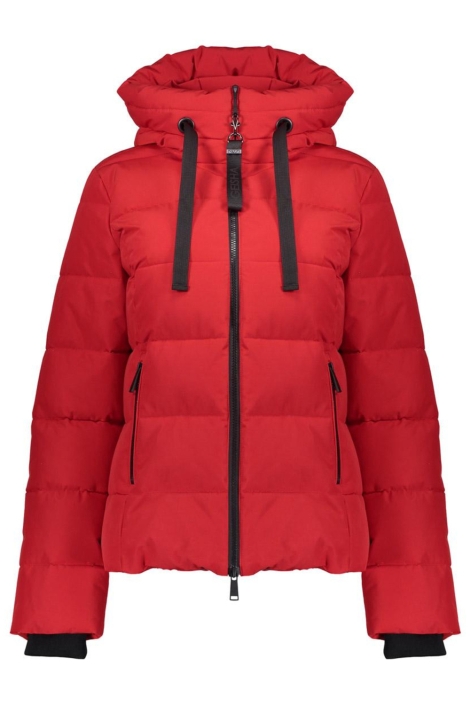 Geisha rode dames jas | Vooraanzicht