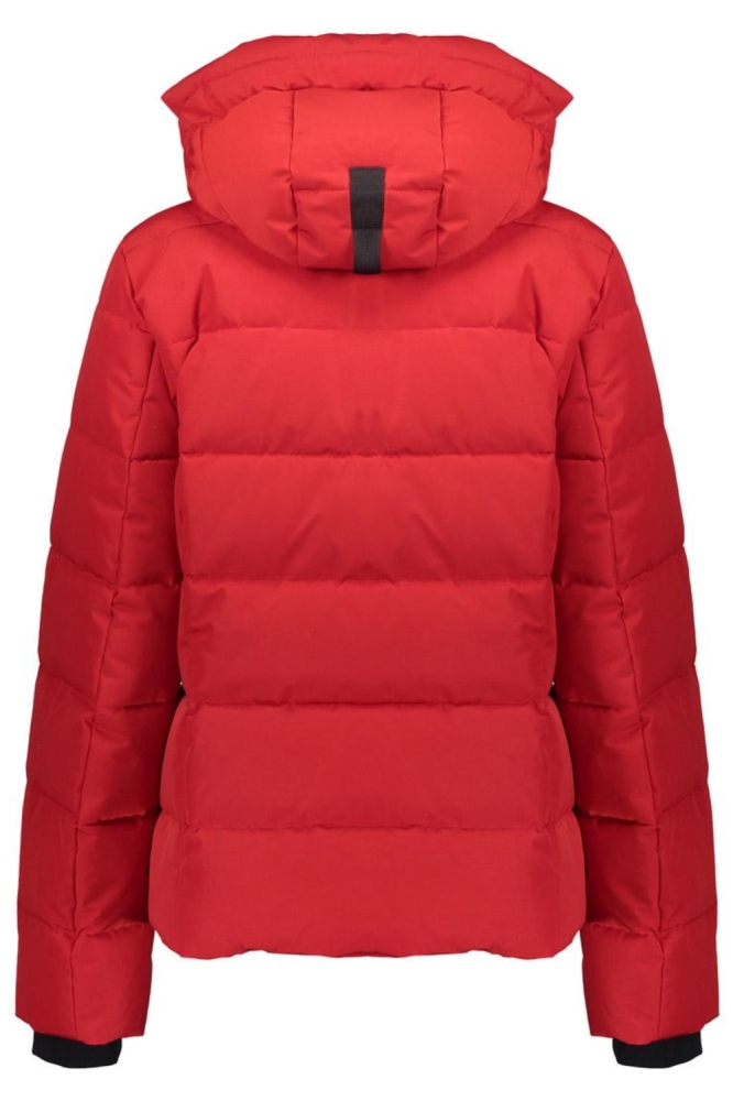 Geisha rode dames jas | Achteraanzicht