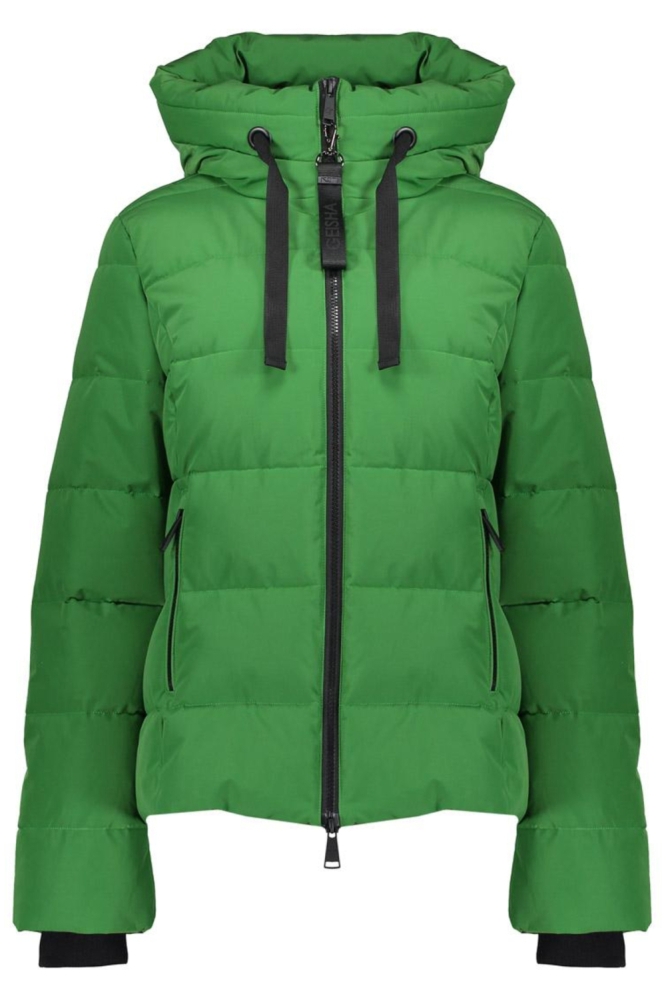 Geisha groene dames jas | Vooraanzicht