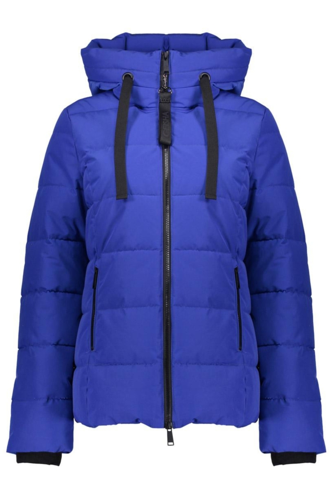 Geisha blauwe dames jas | Vooraanzicht