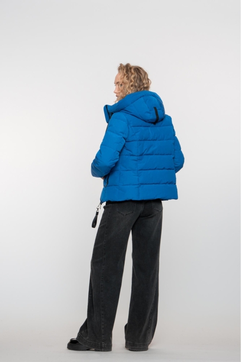 Geisha blauwe dames jas | Model