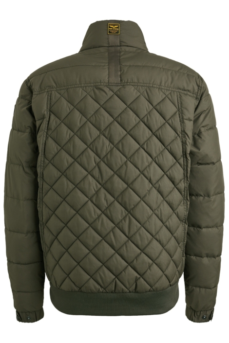 PME legend groene heren jas | Achteraanzicht